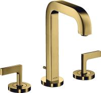 Смеситель для раковины Axor Citterio 39135990 полированное золото