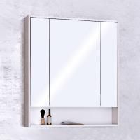 Зеркало-шкаф Aquaton Рико 80 белый, ясень фабрик