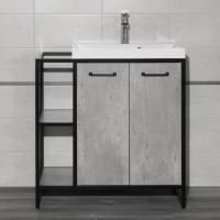 Тумба под раковину Style Line Лофт 60/80 бетон