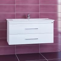 Тумба с раковиной СанТа Вегас 105 подвесная, 2 ящика