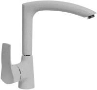 Смеситель для кухни AquaGranitEx C-7040 серый