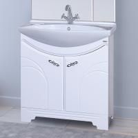 Тумба под раковину Misty Сицилия 85 белая эмаль