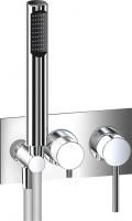 Смеситель для душа Webert Elio EL860512015 с внутренней частью, хром