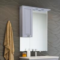 Зеркало Misty Терра 70 L серое