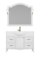 Мебель для ванной ValenHouse Астер 120 патина золото