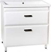 Тумба под раковину Style Line Лотос 80 Люкс Plus напольная, белая