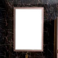 Зеркало Armadi Art Lucido 70x105 лиловое, с подсветкой