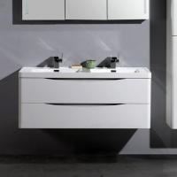 Тумба с раковиной BelBagno Ancona-N 120 bianco lucido подвесная