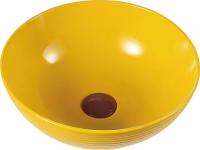 Накладная раковина Melana 806-T4004-B6 желтая
