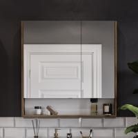 Зеркало-шкаф Aquaton Сканди 90 дуб рустикальный