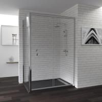 Душевой уголок RGW Passage PA-42 (1700-1720)х900 профиль хром