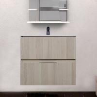 Тумба с раковиной Aquanet Алвита 60 ясень коимбро