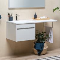 Тумба с раковиной Aquanet Токио 68 1 ящик