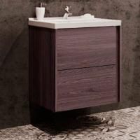 Тумба под раковину Aquaton Стоун 60 грецкий орех