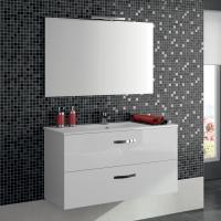 Мебель для ванной Jacob Delafon Ola 100 белый блестящий