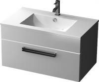 Тумба под раковину Triton Ника 75 подвесная, 1 ящик, белая