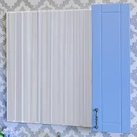 Зеркало-шкаф Sanflor Глория 65 R, голубой