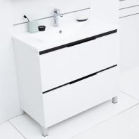 Тумба с раковиной De Aqua Ариетта 90, напольная