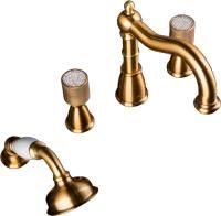 Смеситель на борт ванны Boheme Royal Cristal 391