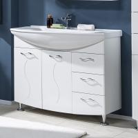 Тумба с раковиной Aquanet Моника 105, напольная