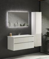 Тумба с раковиной Sanvit Рольф-2 70 белая матовая