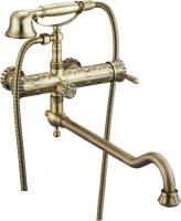 Смеситель для ванны Zorg Antic A 101WDN-BR универсальный