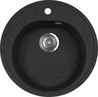 Мойка кухонная AquaGranitEx M-08 черная