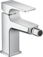 Смеситель для биде Hansgrohe Metropol 32520000 с донным клапаном Push-Open