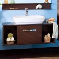 Тумба с раковиной Бриклаер Куба 120 венге