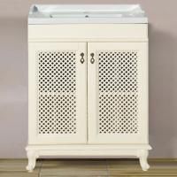 Тумба с раковиной Misty Вивьен 70 слоновая кость