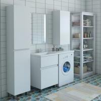 Мебель для ванной Эстет Dallas Luxe 130 напольная, 2 ящика