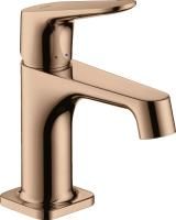 Смеситель для раковины Axor Citterio M 34016300. полированное красное золото