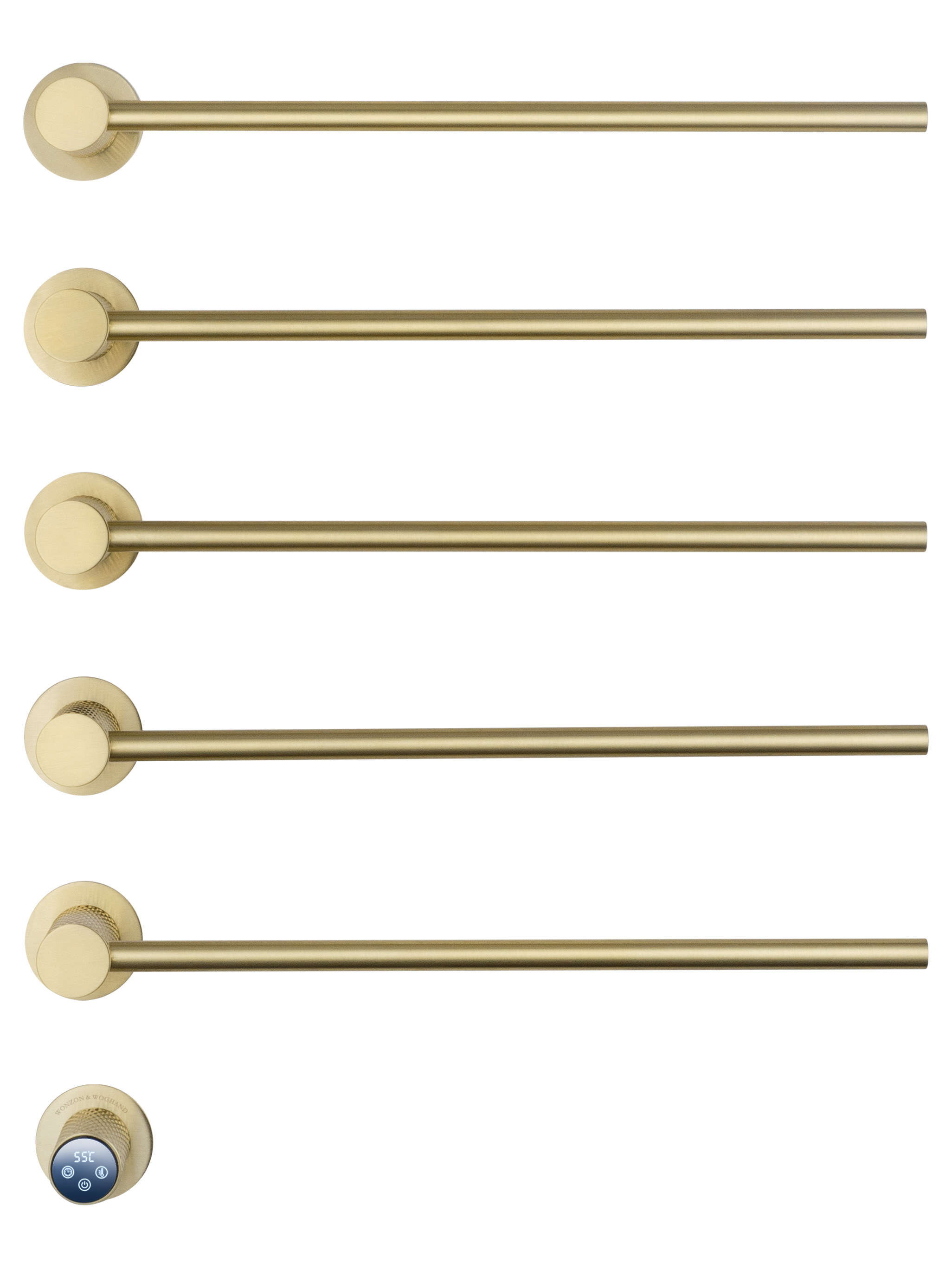 Полотенцесушитель электрический Wonzon & Woghand München WW-A355-BG