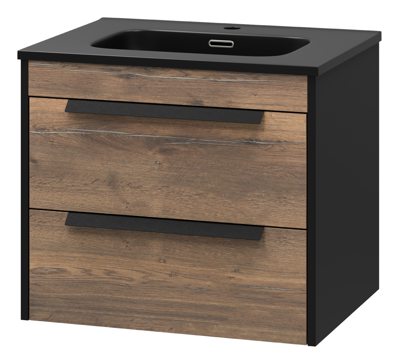 Тумба с раковиной Brevita Monsour 60 подвесная