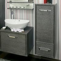 Тумба Sanflor Румба венге, патина серебро R