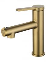 Смеситель для раковины Wonzon & Woghand WW-H1017-BG с функцией полоскания