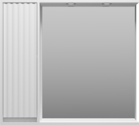 Зеркало Brevita Balaton 90 L, белое