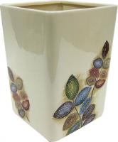 Мусорное ведро Croscill Mosaic Leaves 6A0-005O0-0086/990 кремовое, 5 л