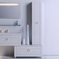 Пенал Aqwella 5 stars Инфинити П35 подвесной белый