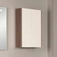 Шкаф Aquaton Йорк 2 створки белый/дуб сонома