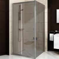 Душевой уголок Ravak BLDP2-110+BLPS Grafit, профиль сатин