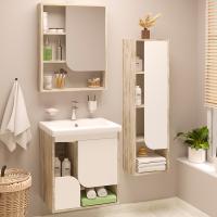 Мебель для ванной Runo Сити 60 дуб скандинавский