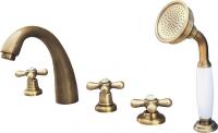Смеситель на борт ванны Rav Slezak Morava retro MK176.5PSM