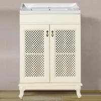 Тумба с раковиной Misty Вивьен 60 слоновая кость