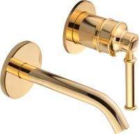 Смеситель для раковины Migliore Ermitage Mini 30198 с внутренней частью, золото