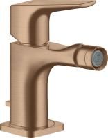 Смеситель для биде Axor Citterio E 36121310 шлифованное красное золото
