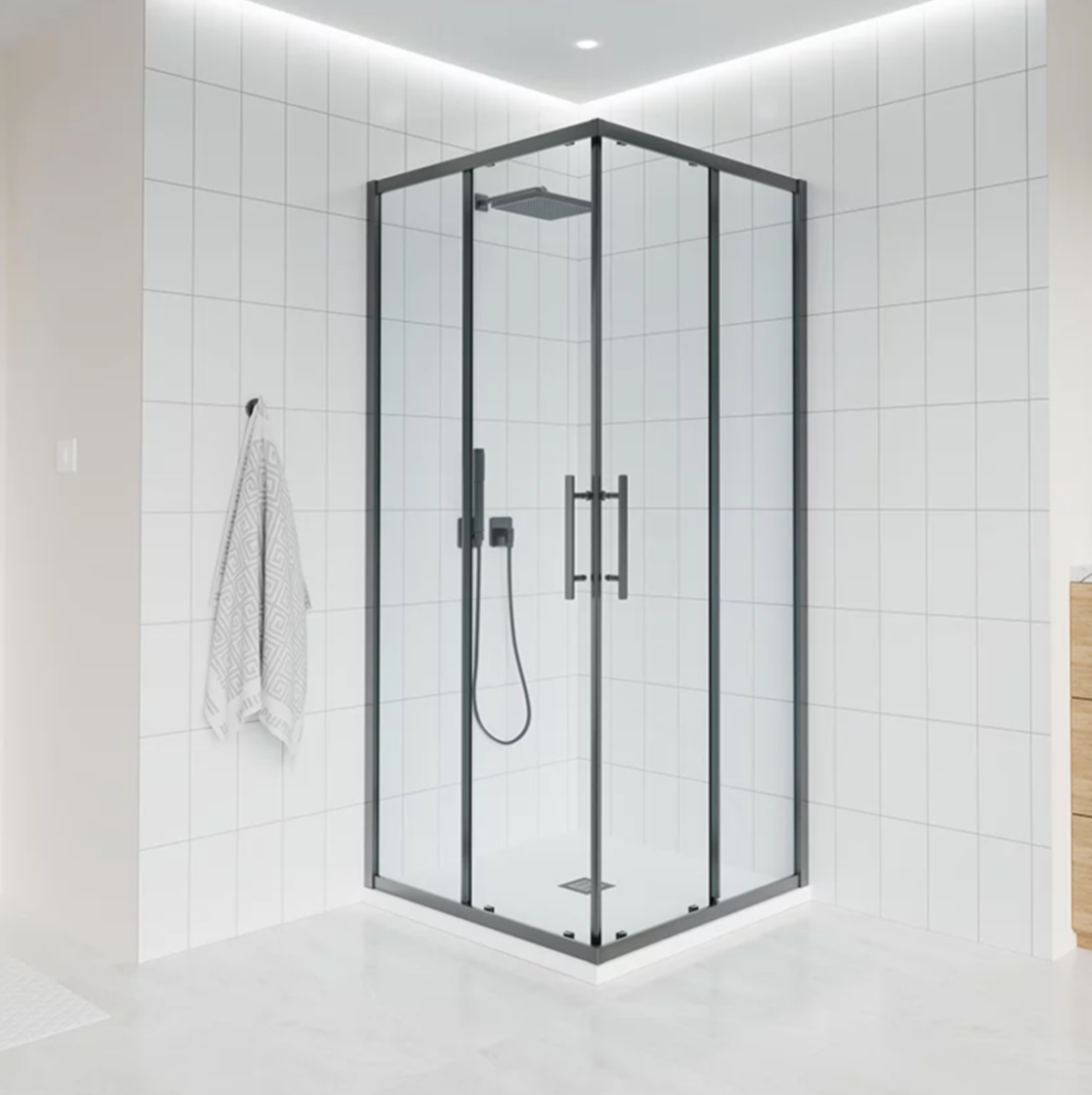 Душевой уголок Veconi Evo 300 GR 100x90