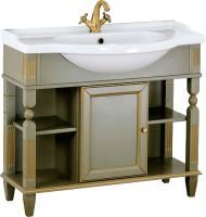 Тумба с раковиной Migliore Kantri 96 oliva