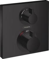 Смеситель для душа Hansgrohe Ecostat Square 15714670 термостат, матовый черный