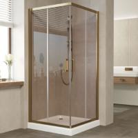 Душевой уголок Vegas Glass ZA 80 05 05 профиль бронза, стекло бронза